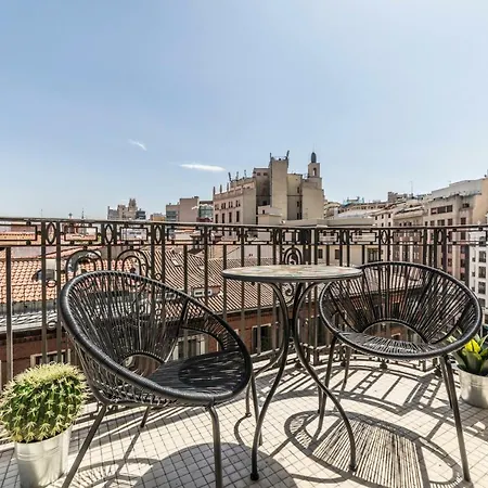 Penthouse Deluxe Granvia, By Monaro Appartement Madrid Buitenkant foto